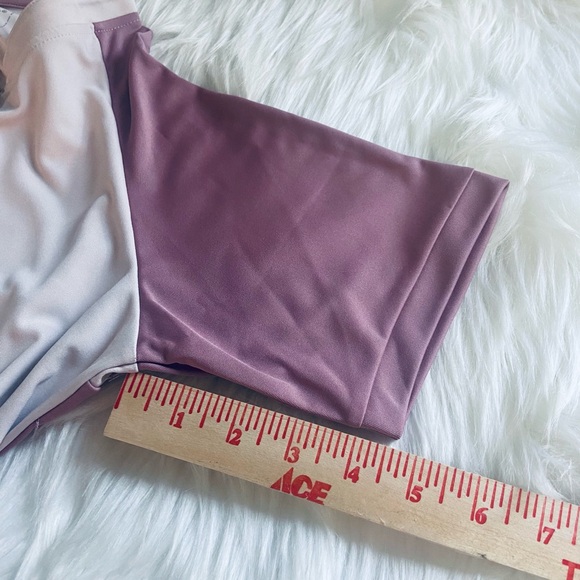 NWT Antigua Sz M Mauve & Taupe Short Sleeve Women’s Golf Shirt - Picture 7 of 9